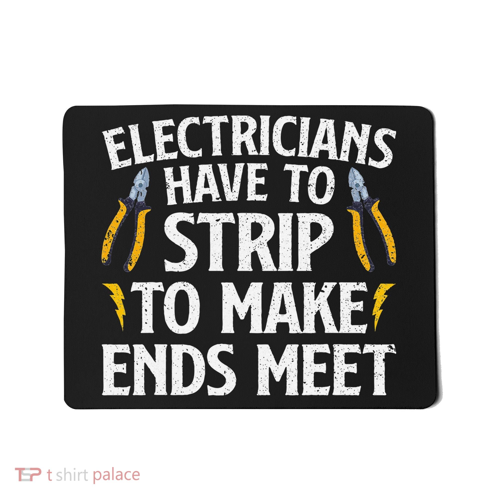 Funny Electrician Electrician Electrical Tools Mousepad