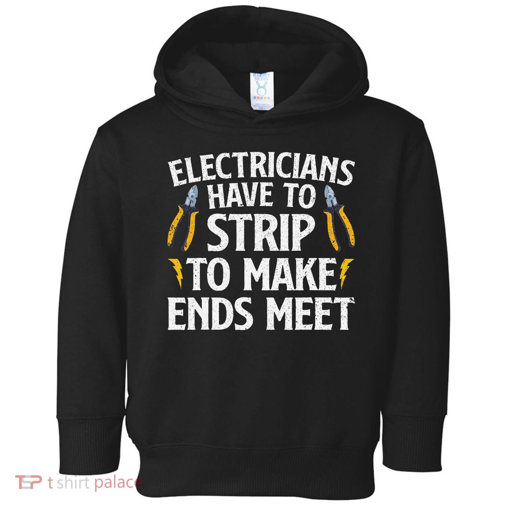 Funny Electrician Electrician Electrical Tools Toddler Hoodie