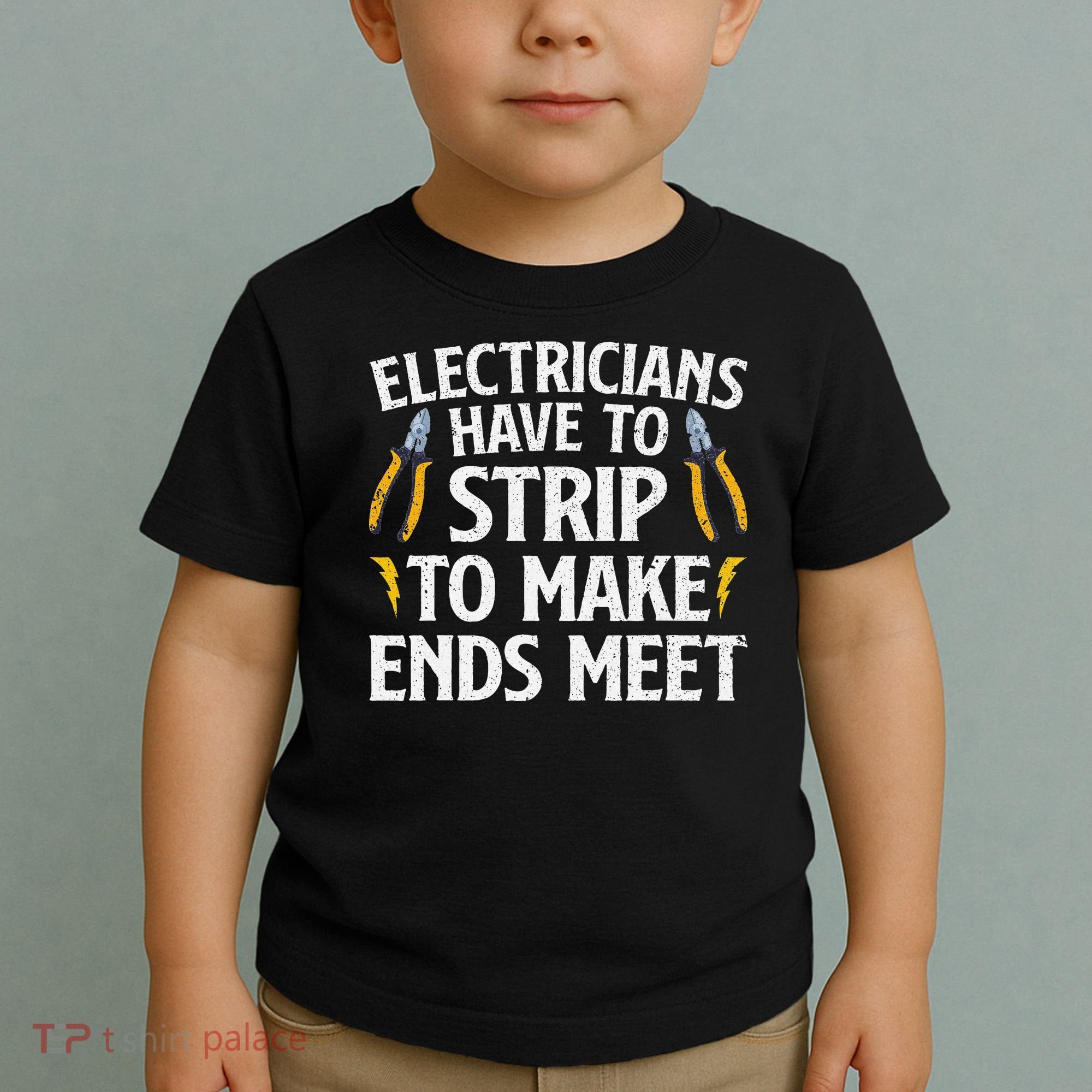 Funny Electrician Electrician Electrical Tools Toddler T-Shirt
