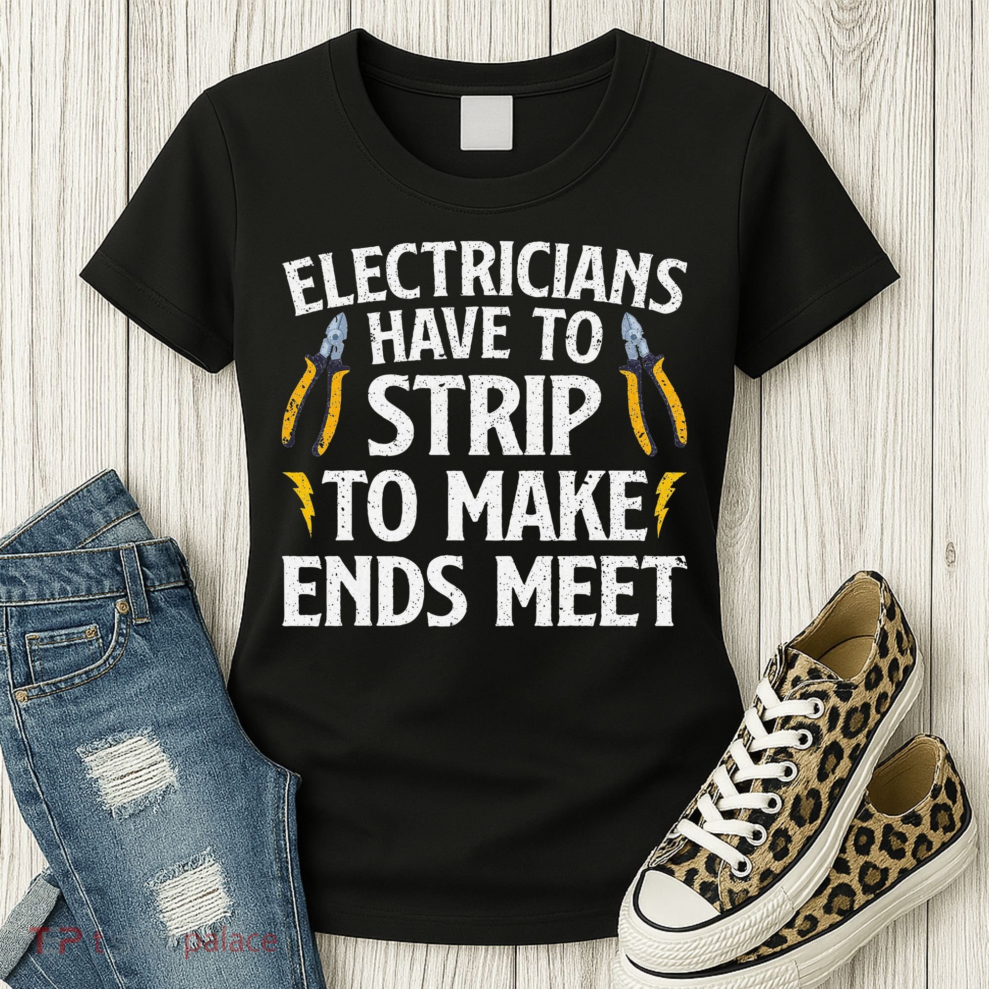 Funny Electrician Electrician Electrical Tools Women's T-Shirt