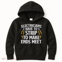 Funny Electrician Electrician Electrical Tools Kids Hoodie thumb 0