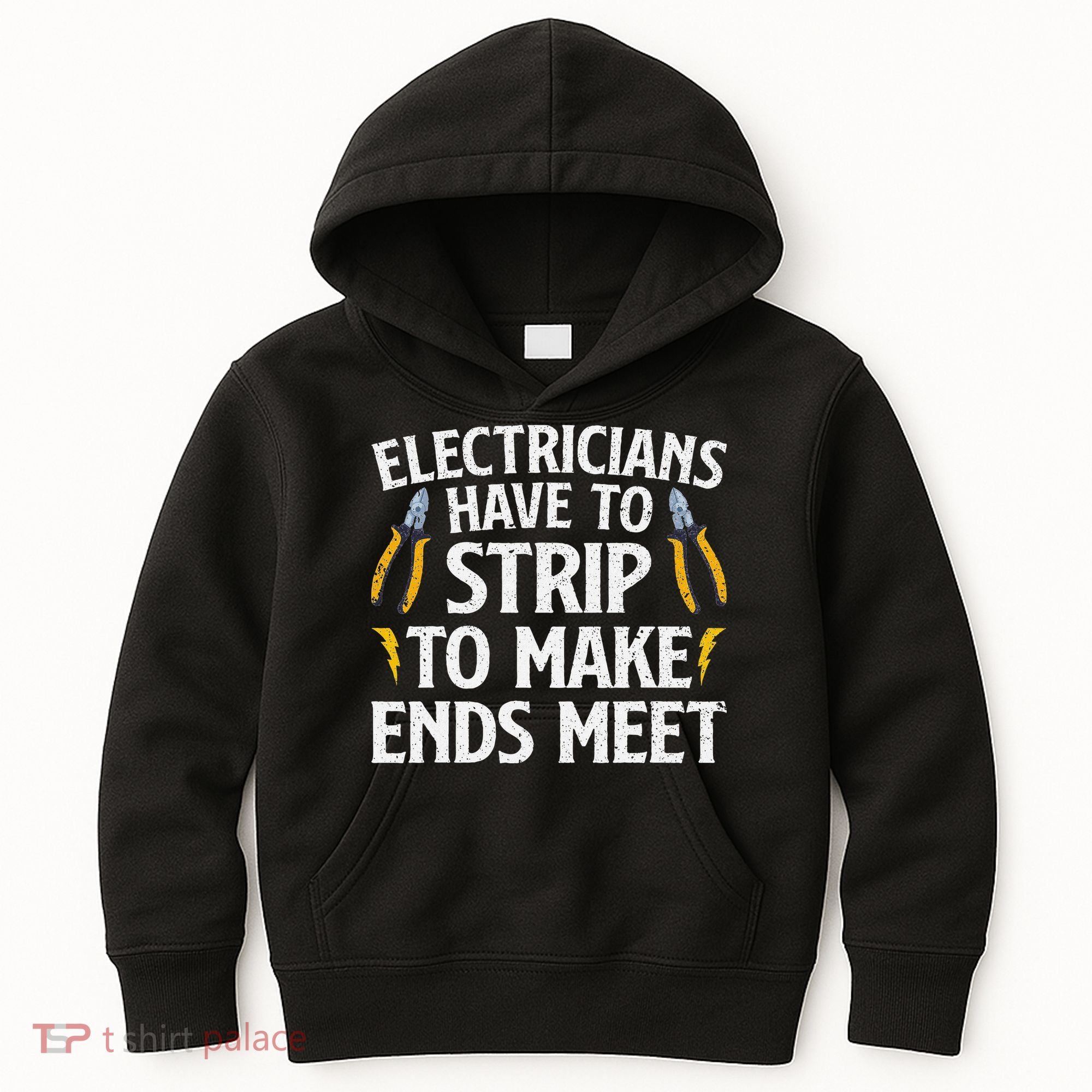 Funny Electrician Electrician Electrical Tools Kids Hoodie