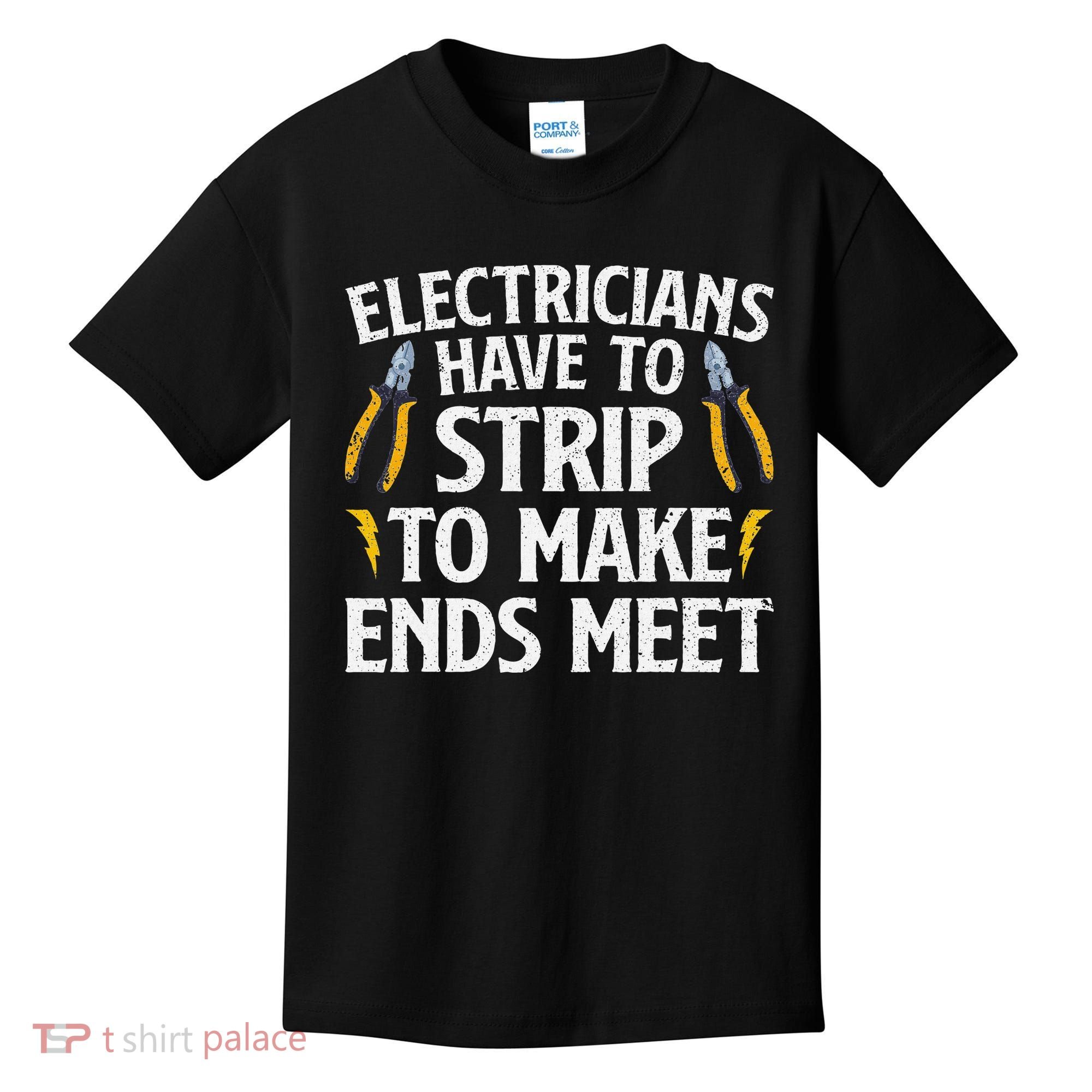 Funny Electrician Electrician Electrical Tools Kids T-Shirt