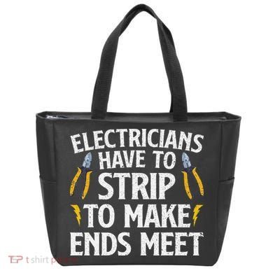 Funny Electrician Electrician Electrical Tools Tote Bag