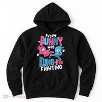 Funny Easter Every Bunny Was Kung Fu Fighting Hoodie thumb 0