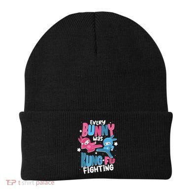 Funny Easter Every Bunny Was Kung Fu Fighting Beanie