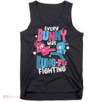 Funny Easter Every Bunny Was Kung Fu Fighting Tank Top thumb 0