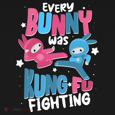 Funny Easter Every Bunny Was Kung Fu Fighting Full Zip Hoodie