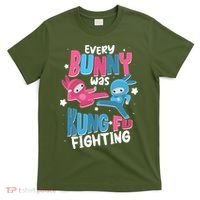 Funny Easter Every Bunny Was Kung Fu Fighting T-Shirt thumb 0
