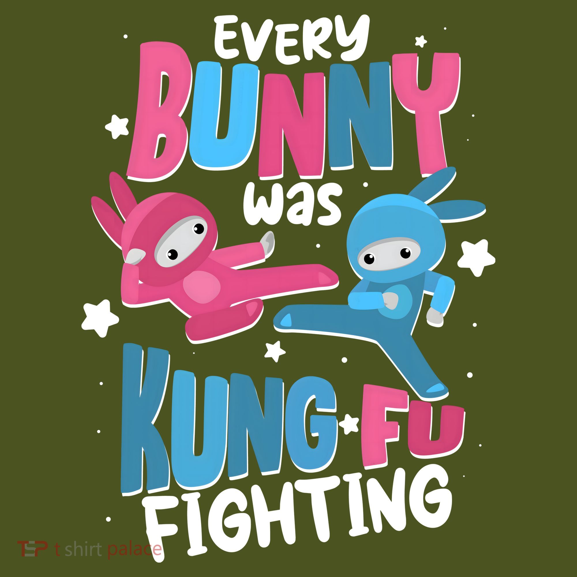 Funny Easter Every Bunny Was Kung Fu Fighting Mousepad