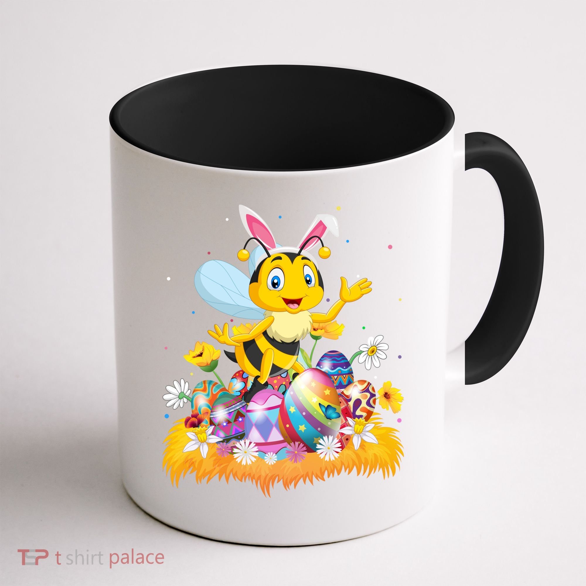 Funny Easter Egg Lover Cute Bee Easter Sunday Cute Gift Coffee Mug