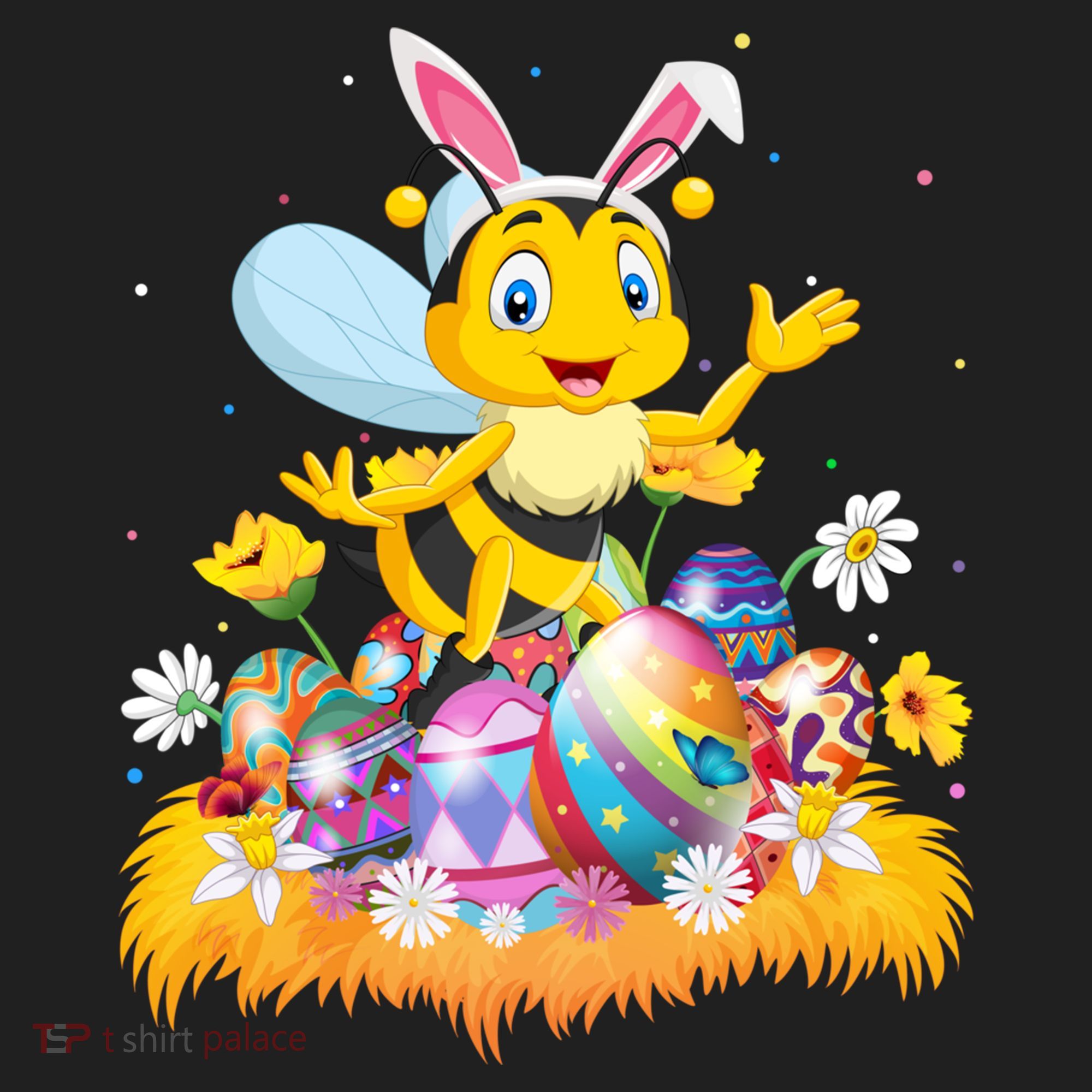 Funny Easter Egg Lover Cute Bee Easter Sunday Cute Gift Beanie