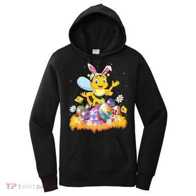 Funny Easter Egg Lover Cute Bee Easter Sunday Cute Gift Women's Hoodie