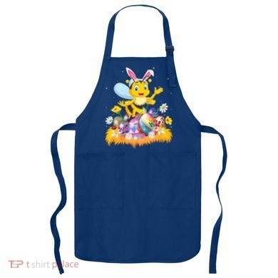 Funny Easter Egg Lover Cute Bee Easter Sunday Cute Gift Apron