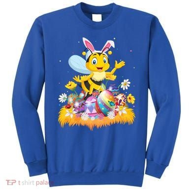 Funny Easter Egg Lover Cute Bee Easter Sunday Cute Gift Sweatshirt