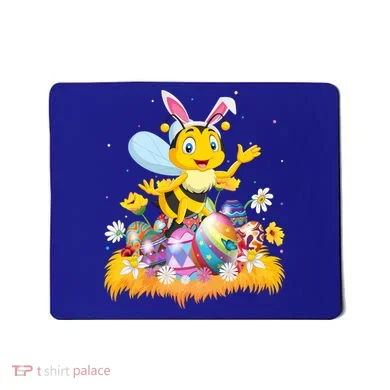 Funny Easter Egg Lover Cute Bee Easter Sunday Cute Gift Mousepad