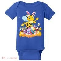 Funny Easter Egg Lover Cute Bee Easter Sunday Cute Gift Baby Bodysuit thumb 0