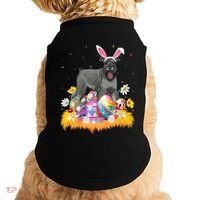 Funny Easter Egg Lover Miniature Schnauzer Dog Easter Sunday Gift Doggie Tank thumb 0