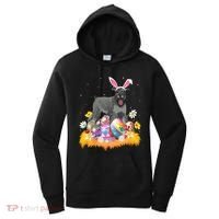 Funny Easter Egg Lover Miniature Schnauzer Dog Easter Sunday Gift Women's Hoodie thumb 0