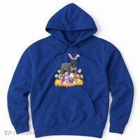 Funny Easter Egg Lover Miniature Schnauzer Dog Easter Sunday Gift Hoodie thumb 0
