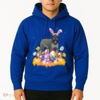 Funny Easter Egg Lover Miniature Schnauzer Dog Easter Sunday Gift Hoodie thumb 2
