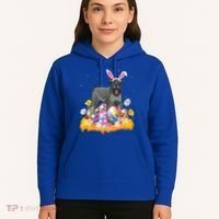 Funny Easter Egg Lover Miniature Schnauzer Dog Easter Sunday Gift Hoodie thumb 5