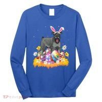 Funny Easter Egg Lover Miniature Schnauzer Dog Easter Sunday Gift Long Sleeve Shirt thumb 0