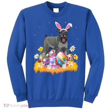Funny Easter Egg Lover Miniature Schnauzer Dog Easter Sunday Gift Sweatshirt
