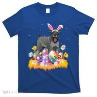 Funny Easter Egg Lover Miniature Schnauzer Dog Easter Sunday Gift T-Shirt thumb 0