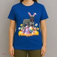 Funny Easter Egg Lover Miniature Schnauzer Dog Easter Sunday Gift T-Shirt thumb 4