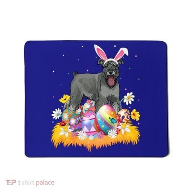 Funny Easter Egg Lover Miniature Schnauzer Dog Easter Sunday Gift Mousepad