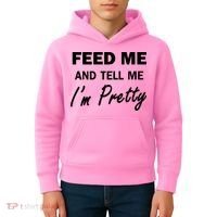Feed Me And Tell Me I'm Pretty Kids Hoodie thumb 4