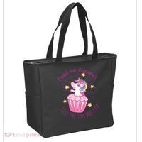 Feed Me Cupcakes Tell Me I'm Pretty Tote Bag thumb 2