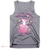 Feed Me Cupcakes Tell Me I'm Pretty Tank Top thumb 0