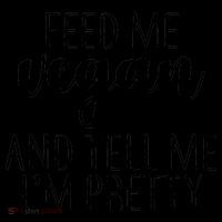 Feed me Vegan And Tell Me I'm Pretty Coffee Mug thumb 5