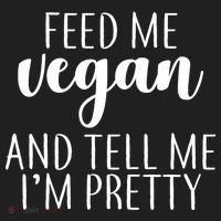 Feed me Vegan And Tell Me I'm Pretty Beanie thumb 2