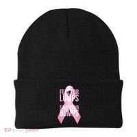 Feel For Lumps, Save Your Bumps - Breast Cancer Awareness Beanie thumb 0