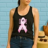 Feel For Lumps, Save Your Bumps - Breast Cancer Awareness Women's Tank Top thumb 2