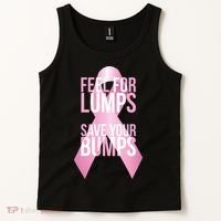 Feel For Lumps, Save Your Bumps - Breast Cancer Awareness Tank Top thumb 2