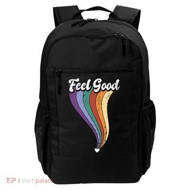 Feel Good Retro Vintage Rainbow Backpack