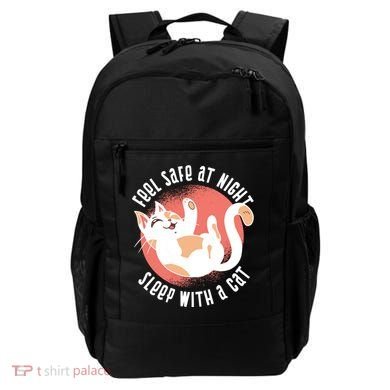 Feel Safe At Night Sleep With A Cat Backpack