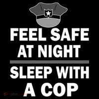 Feel Safe At Night Sleep With A Cop Bucket Hat thumb 4