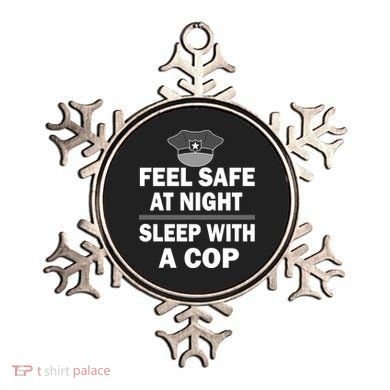 Feel Safe At Night Sleep With A Cop Ornament