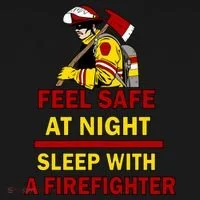 Feel Safe At Night Sleep With A Firefighter Toddler T-Shirt thumb 4