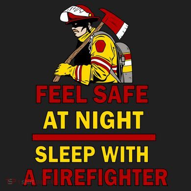 Feel Safe At Night Sleep With A Firefighter Zone Performance Long-Sleeve T-Shirt