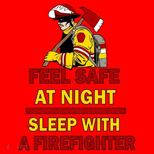 Feel Safe At Night Sleep With A Firefighter Santa Hat