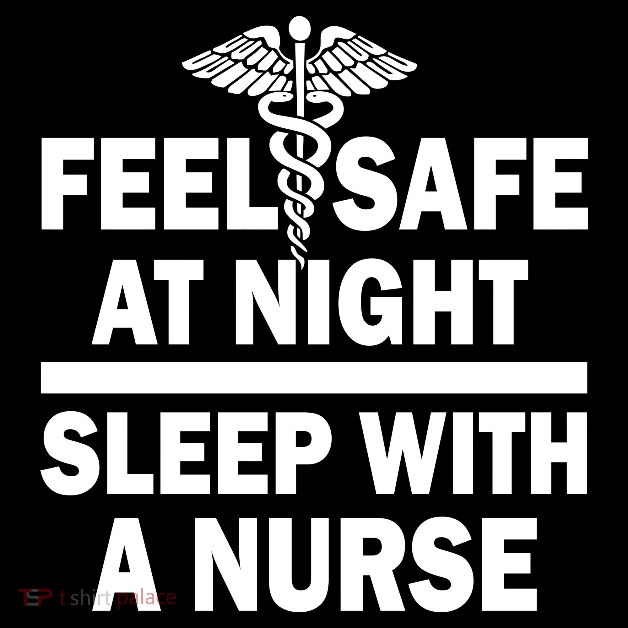 Feel Safe At Night Sleep With A Nurse Coaster