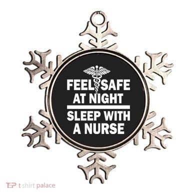 Feel Safe At Night Sleep With A Nurse Ornament