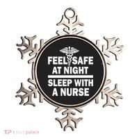 Feel Safe At Night Sleep With A Nurse Ornament thumb 0