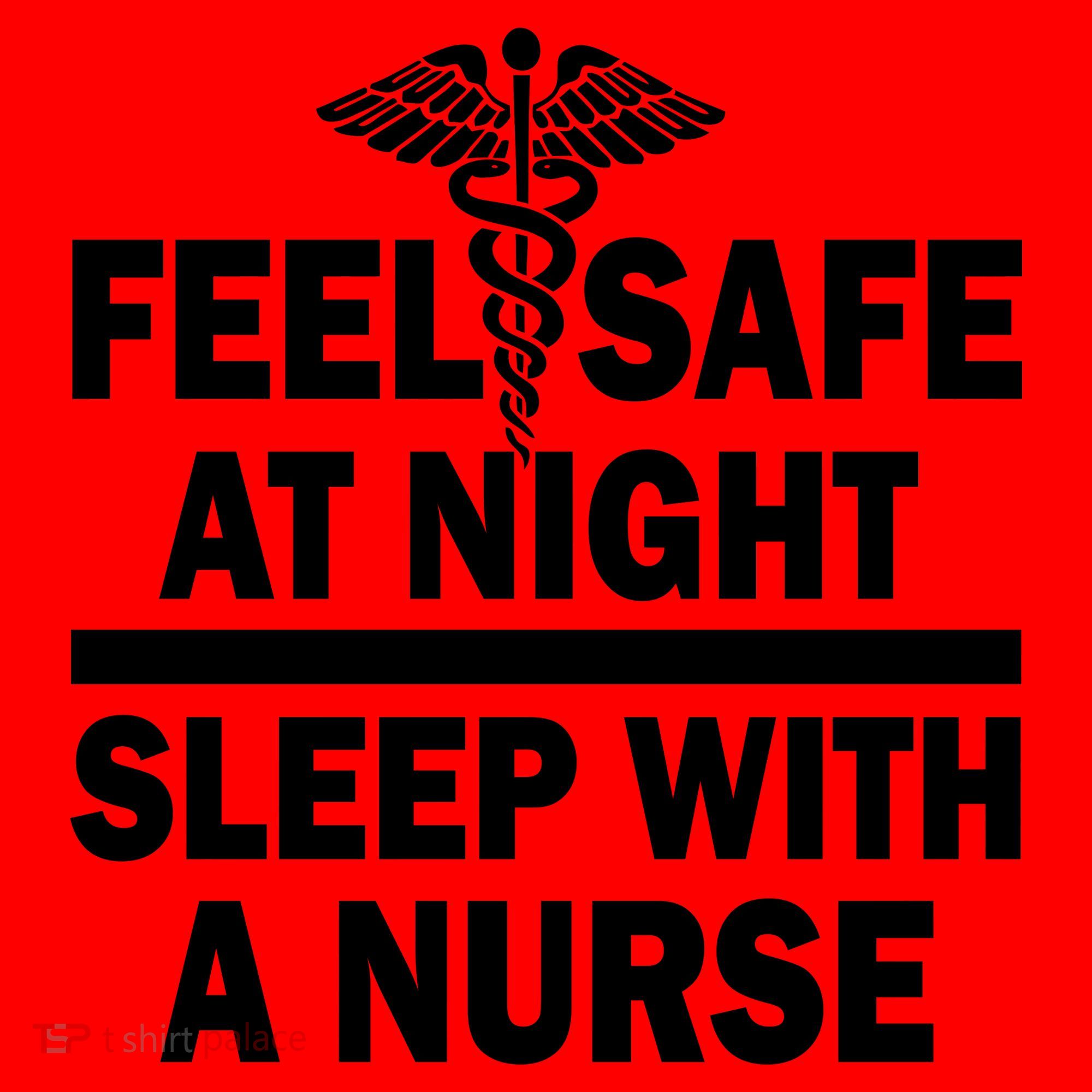 Feel Safe At Night Sleep With A Nurse Santa Hat